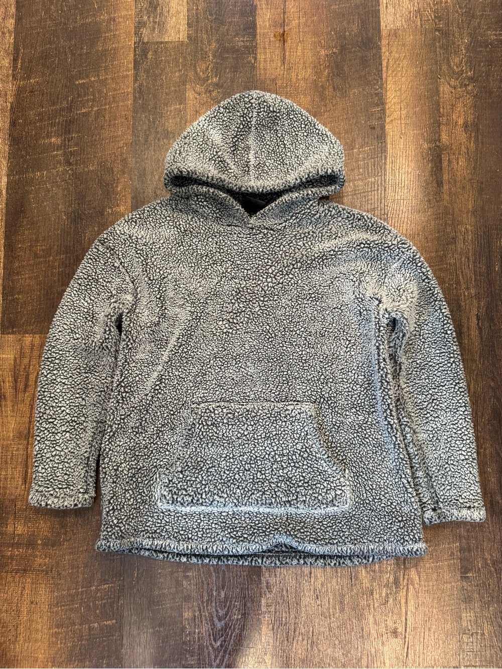 32 degrees Grey Sherpa hoodie